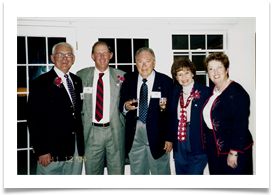 Reception at the Ward's Home